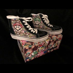 Kids Mario SK8 vans for kids